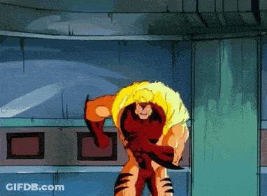 Cartoon Character Standing In Room GIF