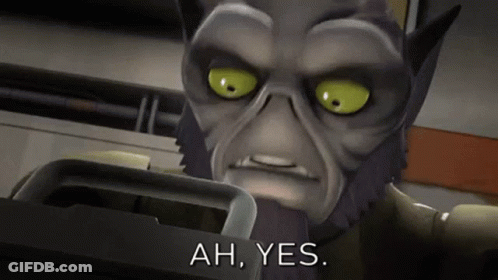 Cartoon Character Standing Next To Robot GIF