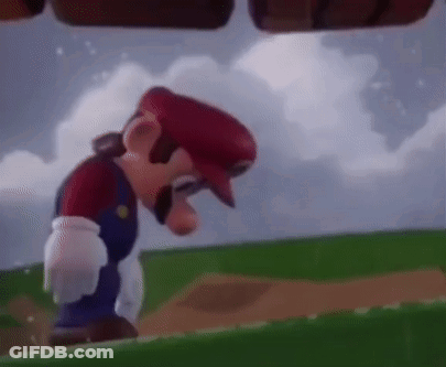Cartoon Character Standing On Green Field GIF