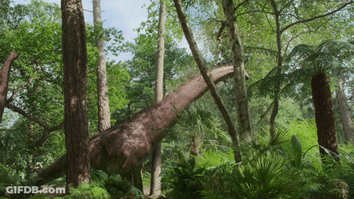 Cartoon Character Standing On Rock Holding Sword GIF