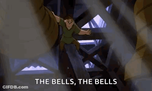 Cartoon Character Standing On Wooden Beam GIF