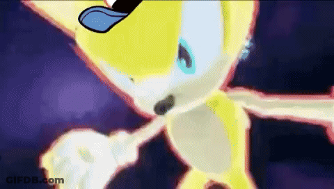 Cartoon Character Sticking Out Blue Tongue GIF
