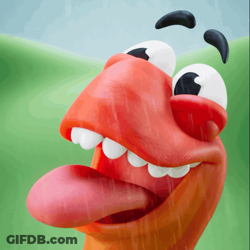 Cartoon Character Sticking Tongue Out GIF