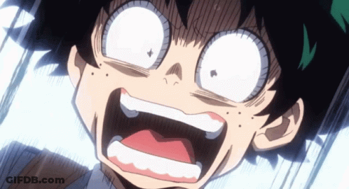 Cartoon Character Surprised Face GIF