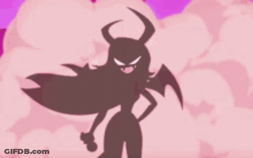 Cartoon Character Surrounded By Smoke GIF