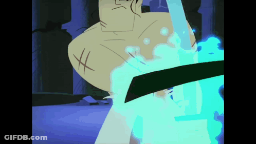 Cartoon Character Taking A Bath GIF