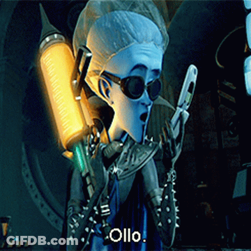 Cartoon Character Talking On Phone GIF