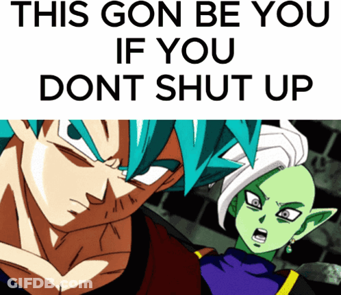 Cartoon Character Telling You To Shut Up GIF
