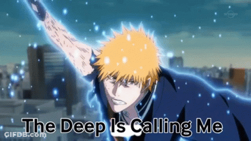 Cartoon Character The Deep Is Calling Me GIF