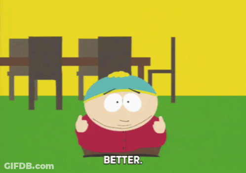 Cartoon Character Thumbs Up Saying Better GIF