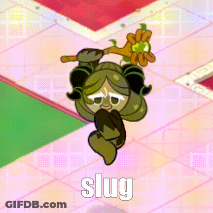 Cartoon Character Walking With Flower And Stick GIF