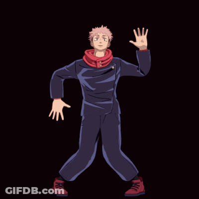 Cartoon Character Waving In Red Shoes GIF