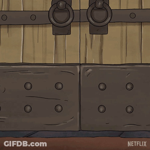 Cartoon Character Waving Saying Yoo-Hoo GIF