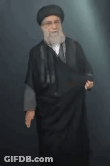 Cartoon Character Waving Wish Me Luck GIF