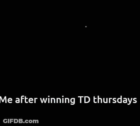 Cartoon Character We After Winning TD Thursdays GIF