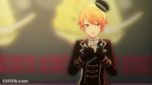 Cartoon Character Wearing Black Hat And Black Jacket GIF