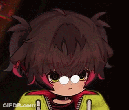 Cartoon Character Wearing Glasses GIF