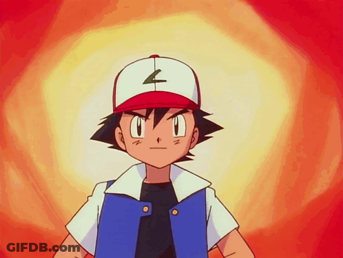 Cartoon Character Wearing Hat With Letter A GIF