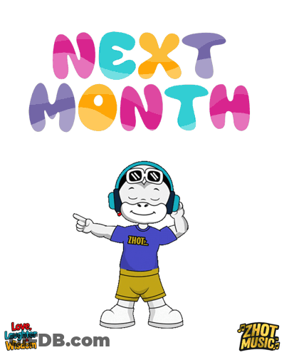 Cartoon Character Wearing Headphones Saying I Hot GIF