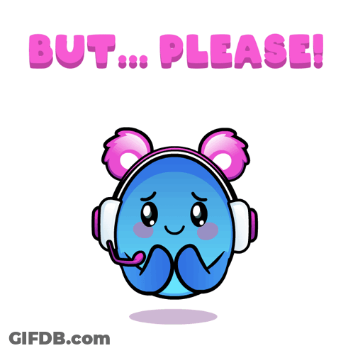 Cartoon Character Wearing Headphones GIF