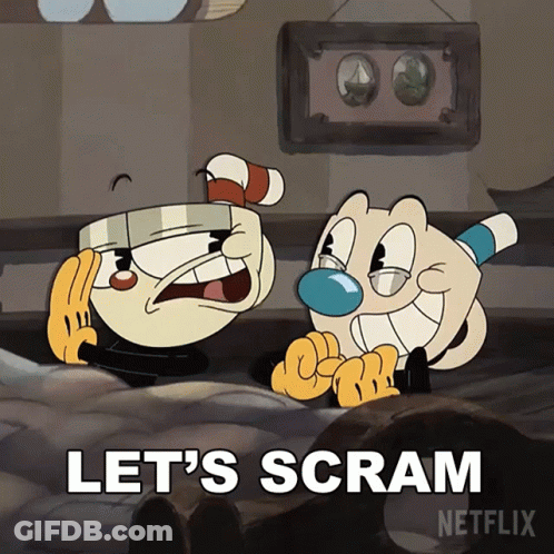 Cartoon Character Wearing Helmet And Sunglasses GIF