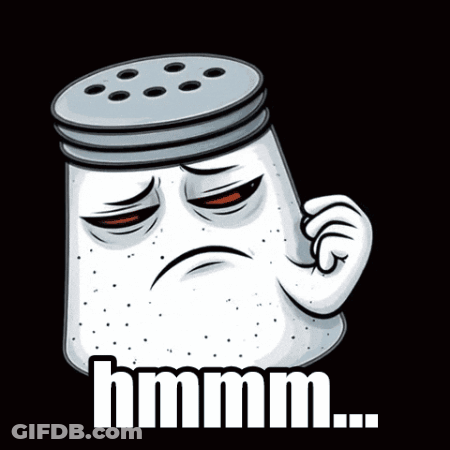 Cartoon Character Wearing Hmmmm Hat GIF