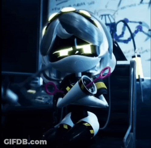 Cartoon Character Wearing Mask Holding Soap Bar GIF
