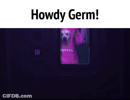 Cartoon Character Wearing Pink Bupper Shirt GIF