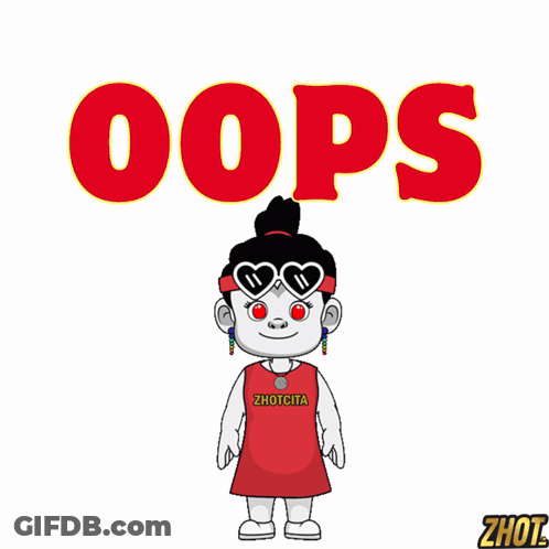 Cartoon Character Wearing Sunglasses And Zhoucita Shirt GIF