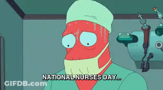 Cartoon Character Wearing Surgical Mask GIF