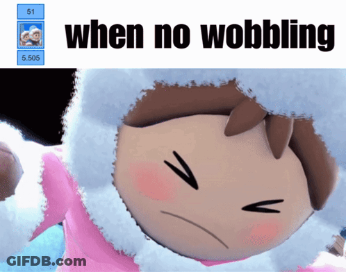 Cartoon Character When No Wobbling GIF