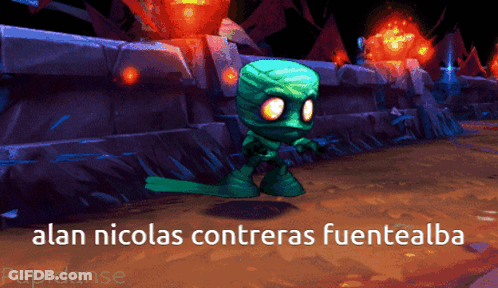 Cartoon Character With Alan Nicolas Contreras Fuentealba GIF