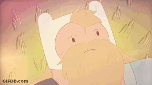 Cartoon Character With Antlers And Flowers GIF
