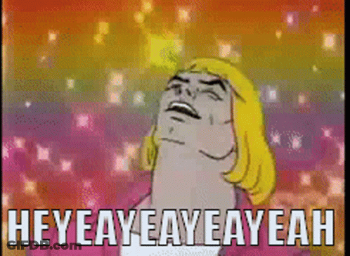 Cartoon Character With Baka Shirt And Sunglasses GIF