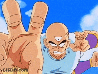 Cartoon Character With Bandage Pointing At Camera GIF
