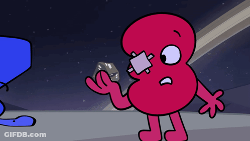 Cartoon Character With Bandage GIF