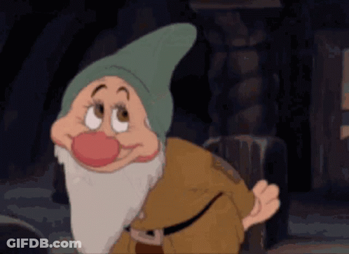 Cartoon Character With Beard And Green Hat Smiling GIF