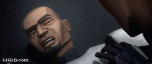 Cartoon Character With Beard Laying Down GIF