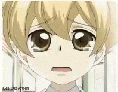 Cartoon Character With Big Brown Eyes GIF