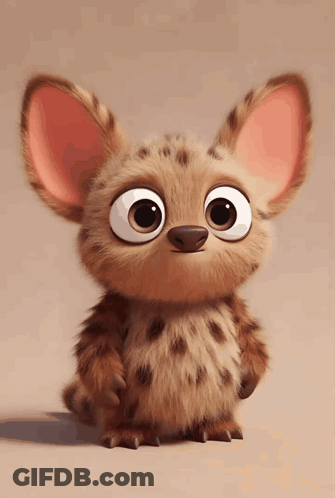 Cartoon Character With Big Ears And Nose GIF