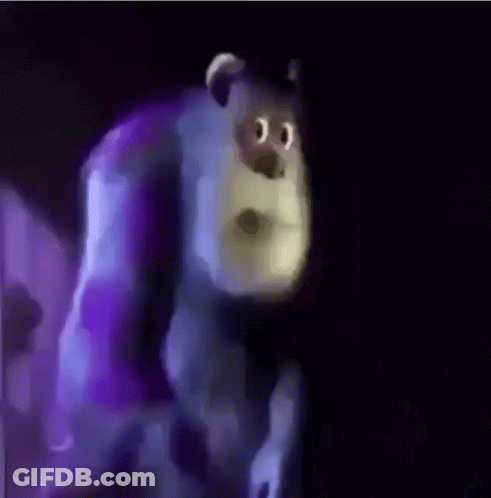 Cartoon Character With Big Eyes GIF