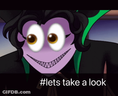 Cartoon Character With Big Eyes #Lets Take A Look GIF