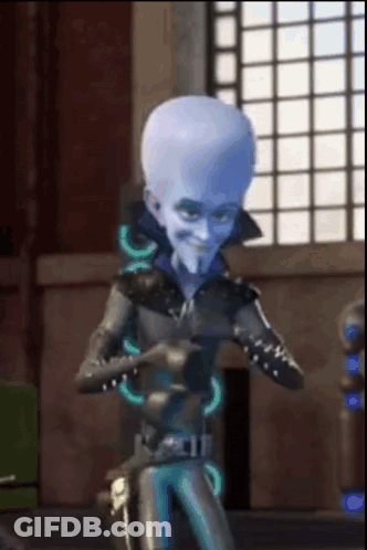 Cartoon Character With Big Head GIF