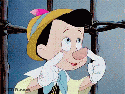 Cartoon Character With Big Nose And Hat GIF