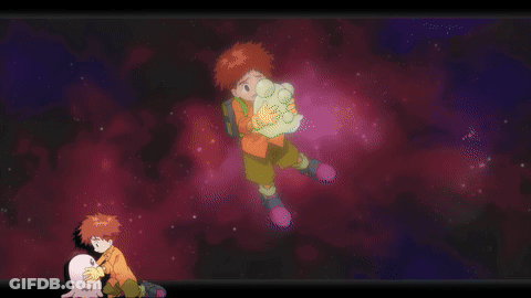 Cartoon Character With Big O Looking Through Doorway GIF