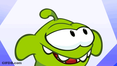 Cartoon Character With Big Smile GIF