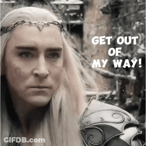 Cartoon Character With Blonde Hair And Red Tie GIF