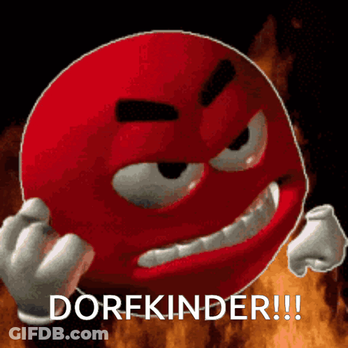 Cartoon Character With Blue Circle Next To Another GIF
