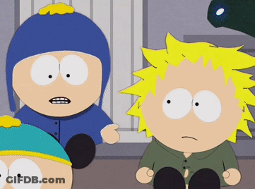 Cartoon Character With Blue Hat And Yellow Hair GIF