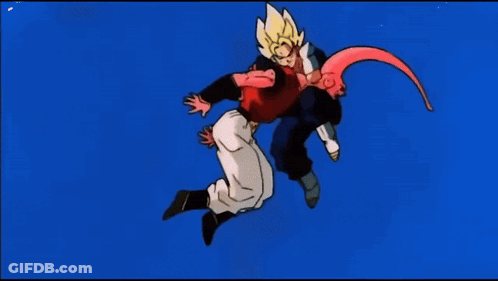 Cartoon Character With Blue Sky And Clouds GIF